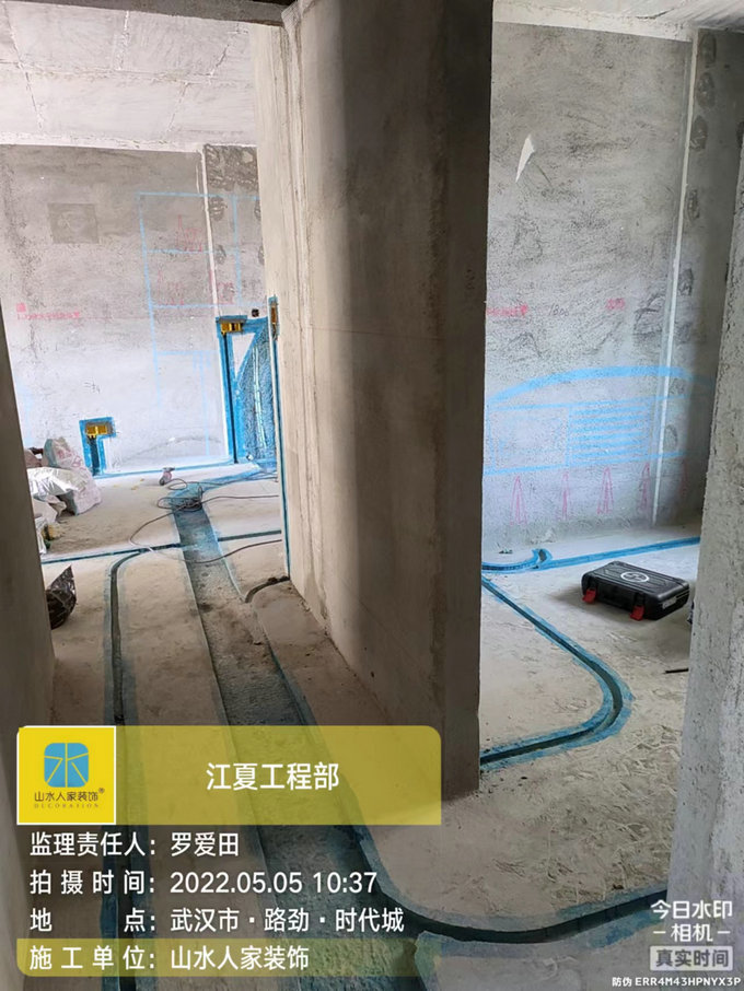 路勁時代城水電施工現(xiàn)場巡檢