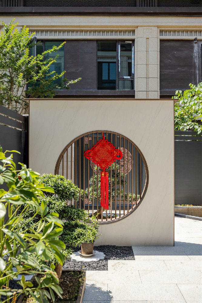 建發(fā)金茂璽悅別墅310平新中式風格裝修效果圖