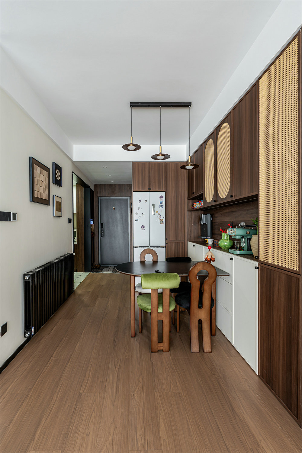 國(guó)博城鳳棲居122平中古風(fēng)格裝修效果圖