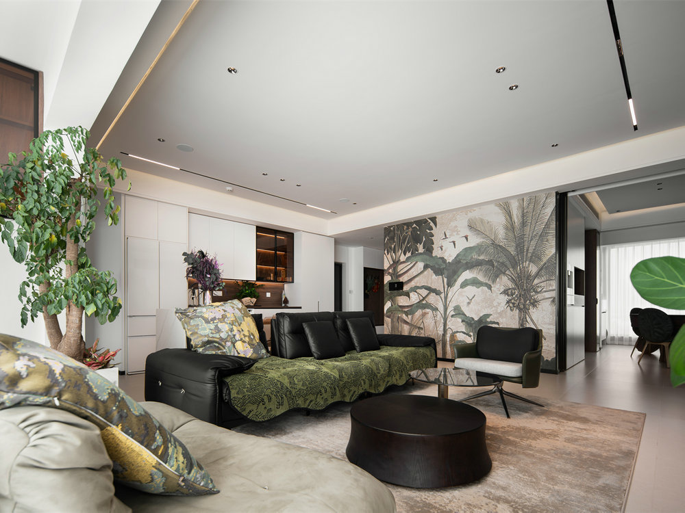 青山樽197平森系風(fēng)格裝修效果圖