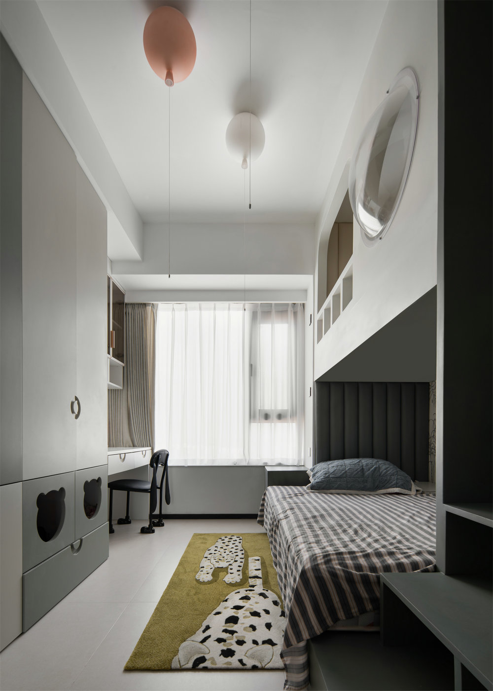 青山樽197平森系風(fēng)格裝修效果圖