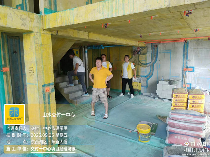 武漢青創(chuàng)城小區(qū)工地巡檢2025.09.05