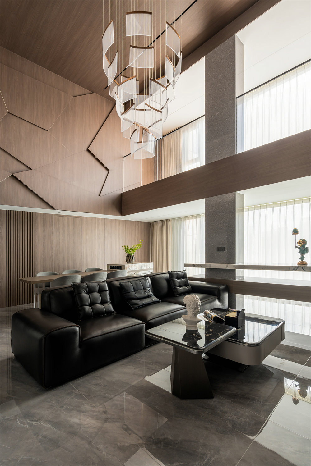 臨空香廷300平現(xiàn)代風(fēng)格裝修效果圖