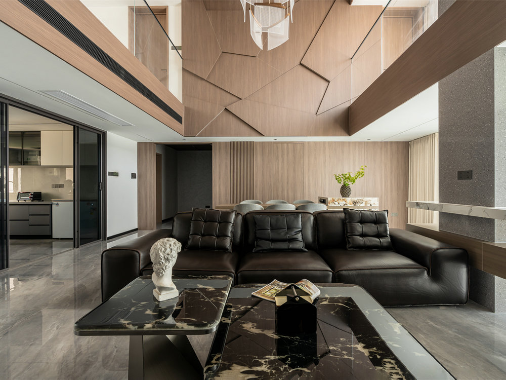 臨空香廷300平現(xiàn)代風(fēng)格裝修效果圖