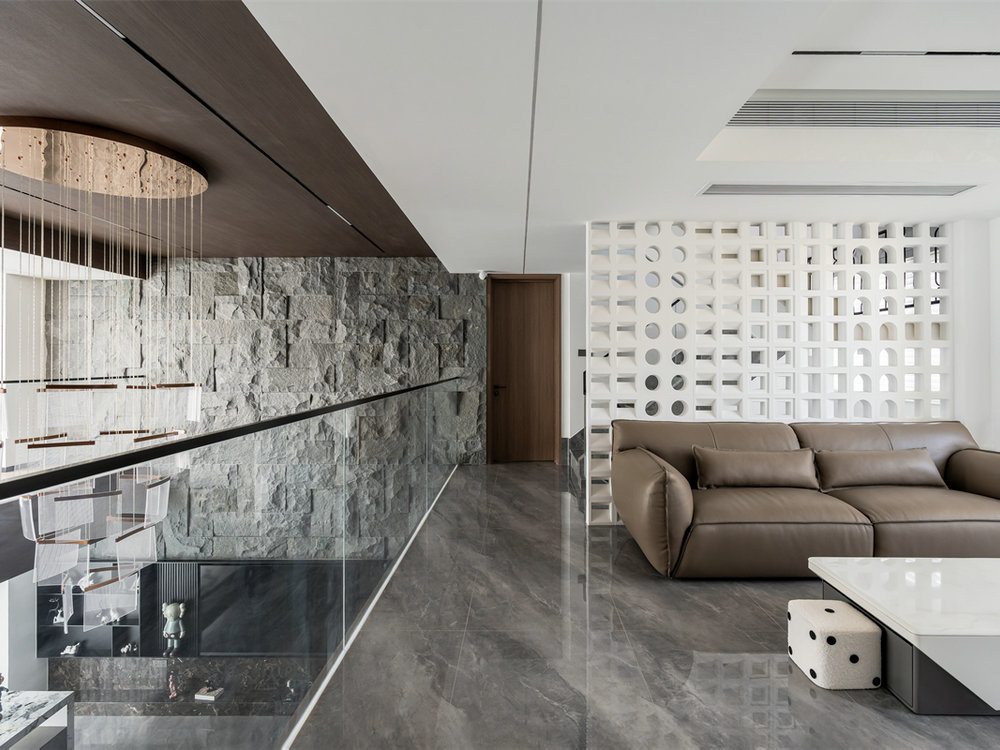 臨空香廷300平現(xiàn)代風(fēng)格裝修效果圖