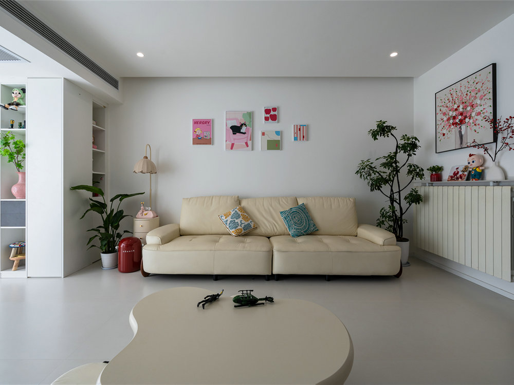 東湖名居151平現(xiàn)代風(fēng)格裝修效果圖