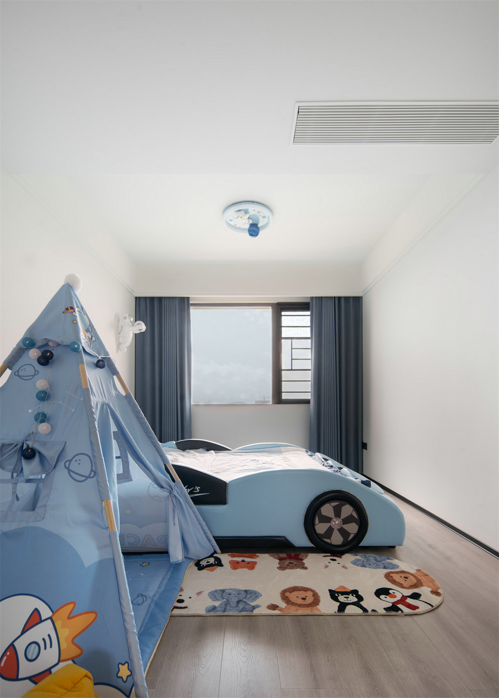 新希望錦粼九里169平現(xiàn)代風(fēng)格疊拼別墅裝修效果圖