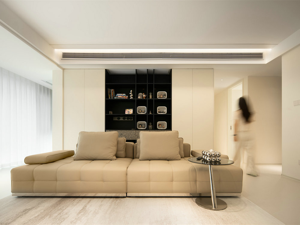 中交澄園130平現(xiàn)代極簡風格裝修效果圖