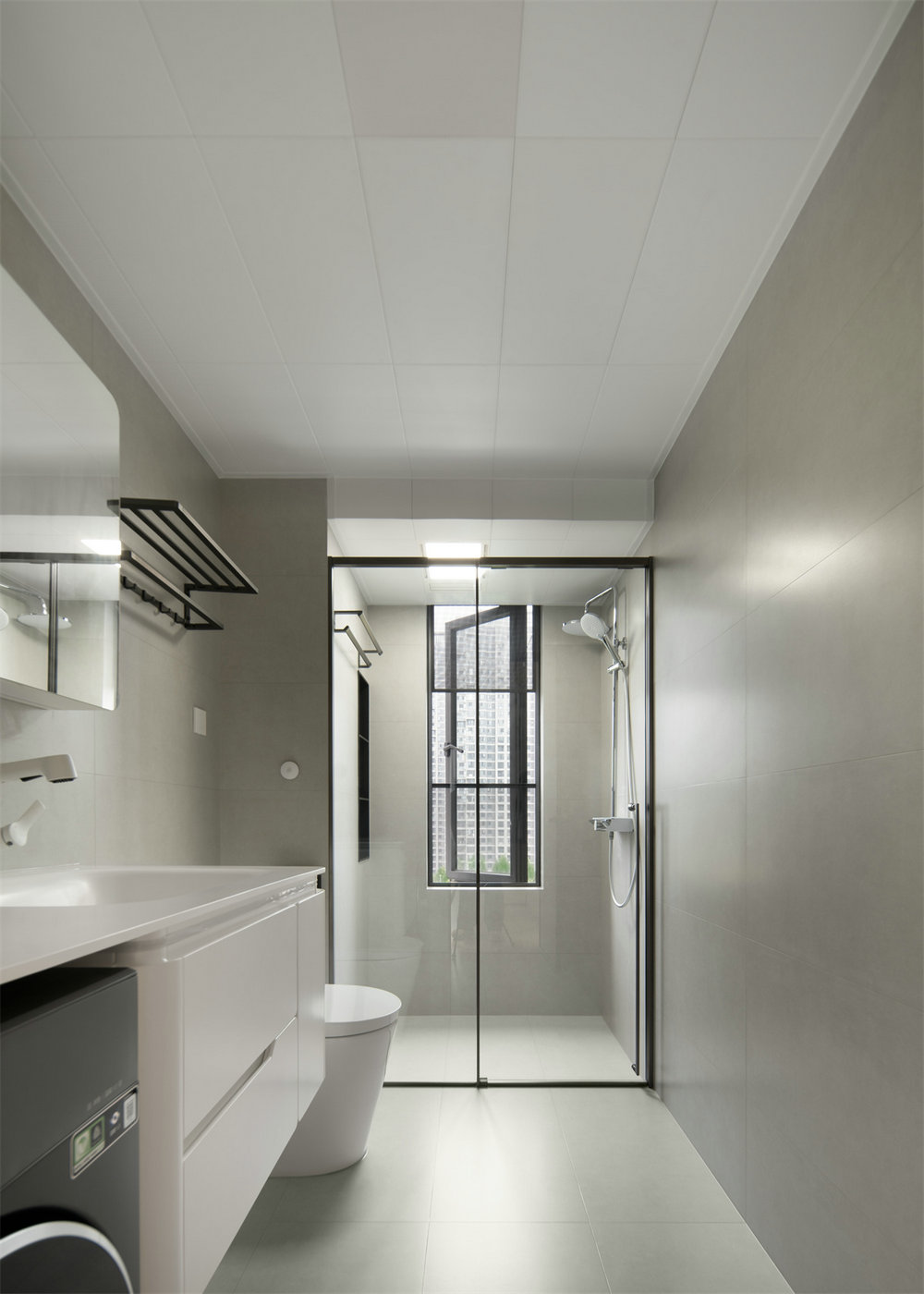 中交澄園130平現(xiàn)代極簡風格裝修效果圖