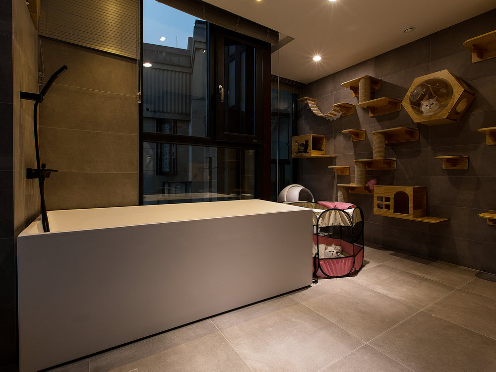 祥生君城頂層復式裝修效果圖