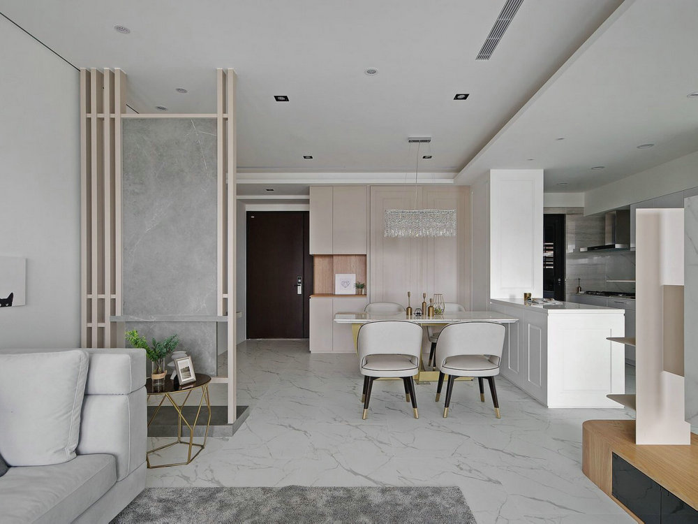 聯(lián)投龍灣129平輕奢風(fēng)格裝修效果圖 聯(lián)投龍灣129平輕奢風(fēng)格裝修效果圖