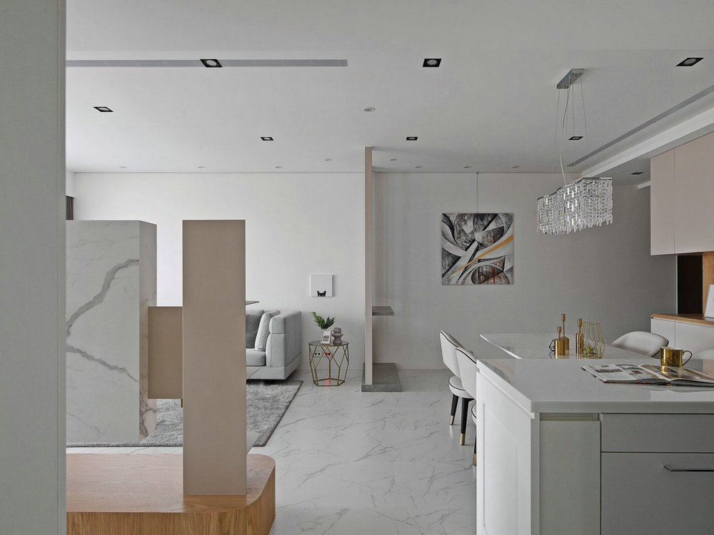 聯(lián)投龍灣129平輕奢風(fēng)格裝修效果圖 聯(lián)投龍灣129平輕奢風(fēng)格裝修效果圖